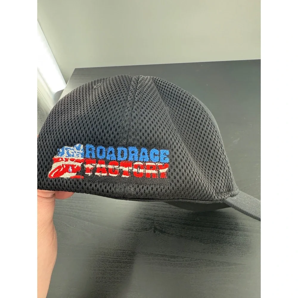 Honda Ride Red‎ Flexfit Hat L-XL Roadrace Factory Broaster Chicken Racing Cap